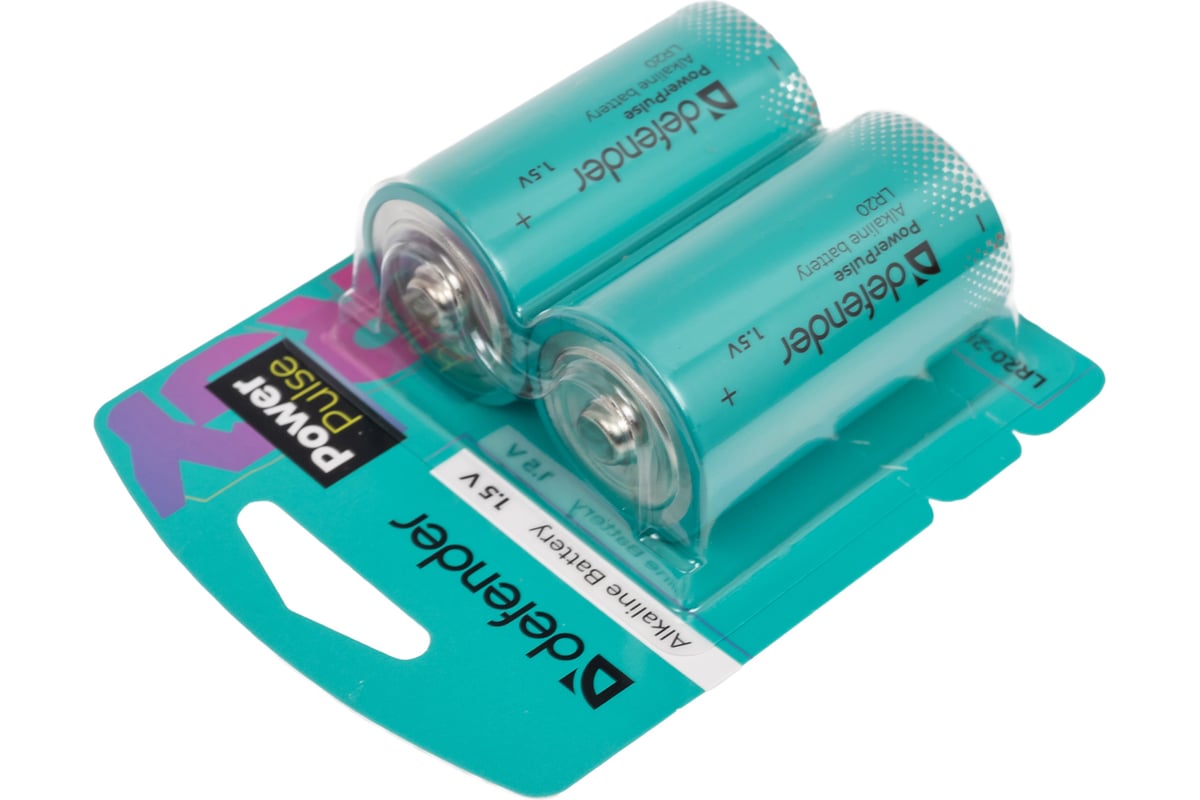 Opticell LR20-2BL Basic Батарейки D 2шт