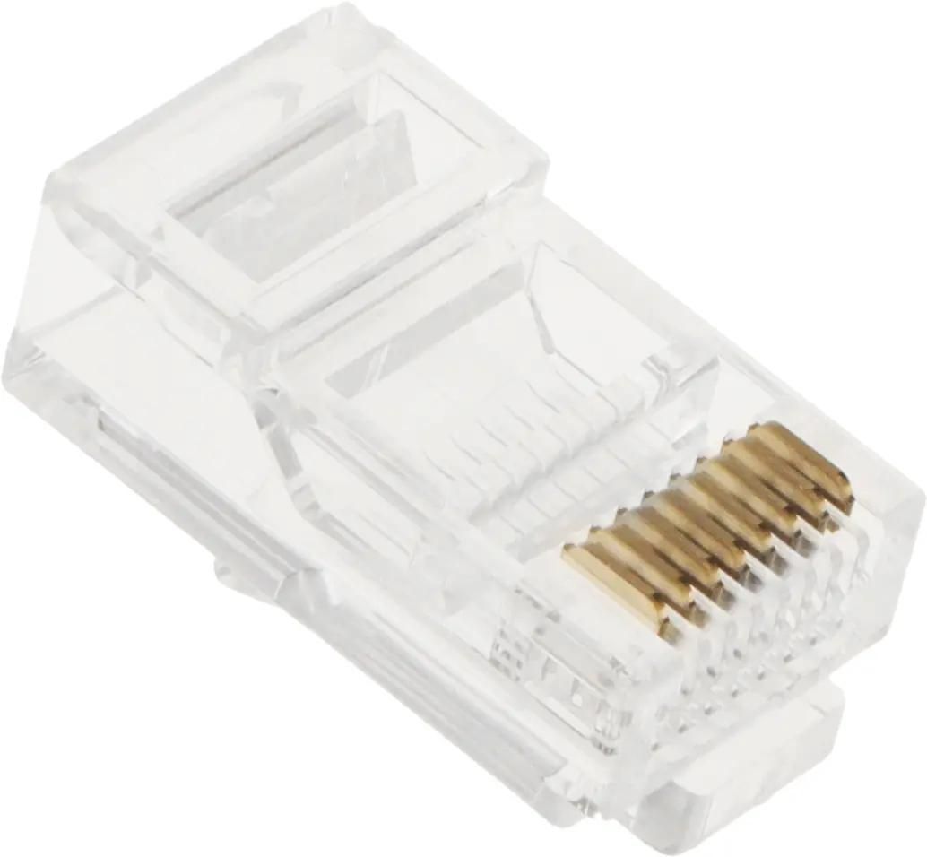 Коннектор медный Lanmaster TWT-PL45-8P8C UTP RJ45 кат.5e 