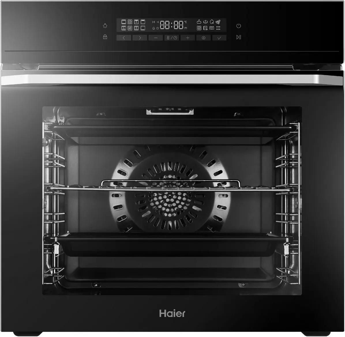 Электрический духовой шкаф Haier HOQ-F5AAGB, черный