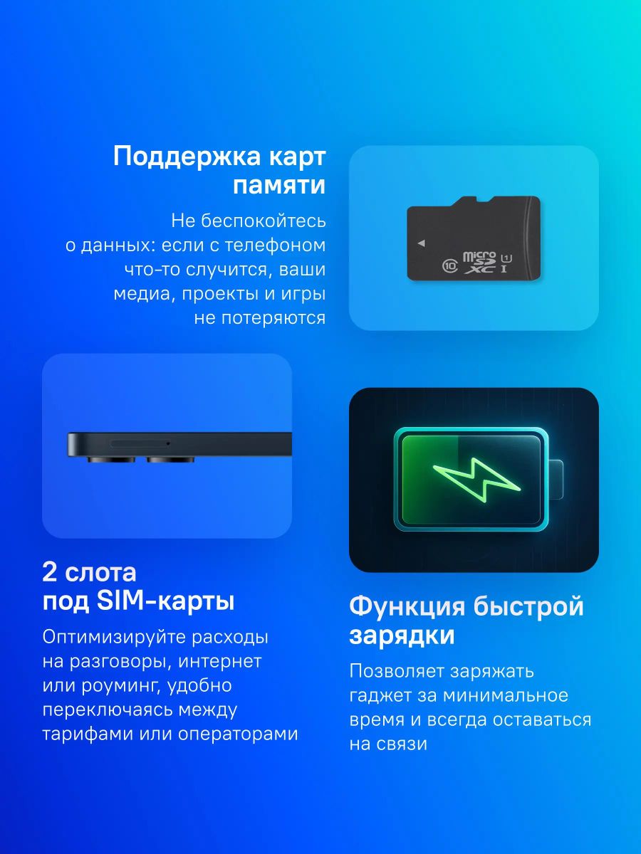Смартфон Samsung Galaxy A06 4/64 ГБ
