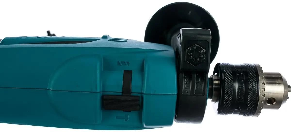 Ударная дрель Makita HP1640, 680 Вт синий/черный