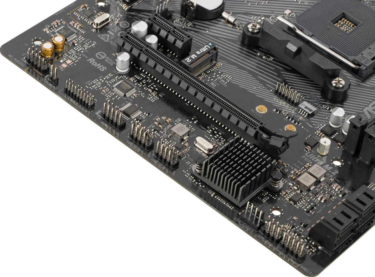 М/плата ASRock A520M-HDV Socket AM4 PCI-E/HDMI/D-SUB/DVI/2DDR4 mATX