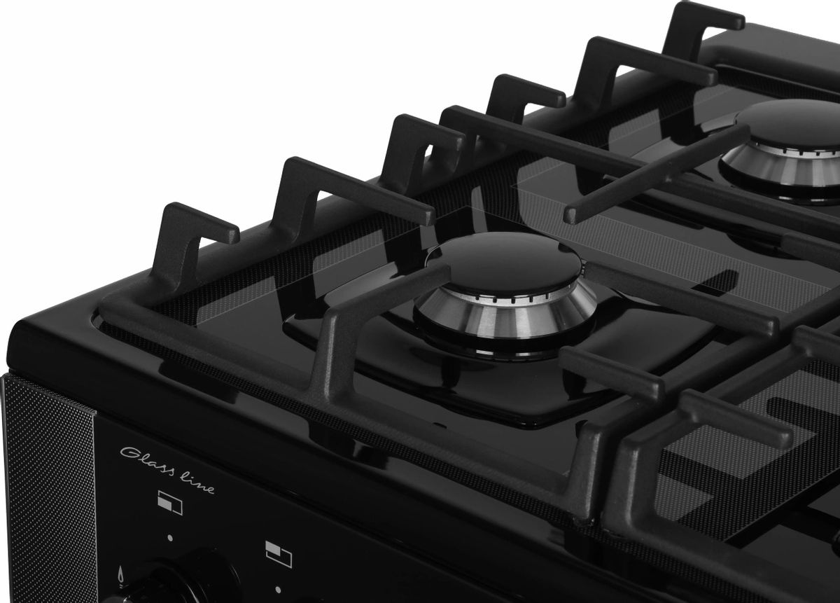 Комбинированная плита GEFEST 6502-02 0044, черный