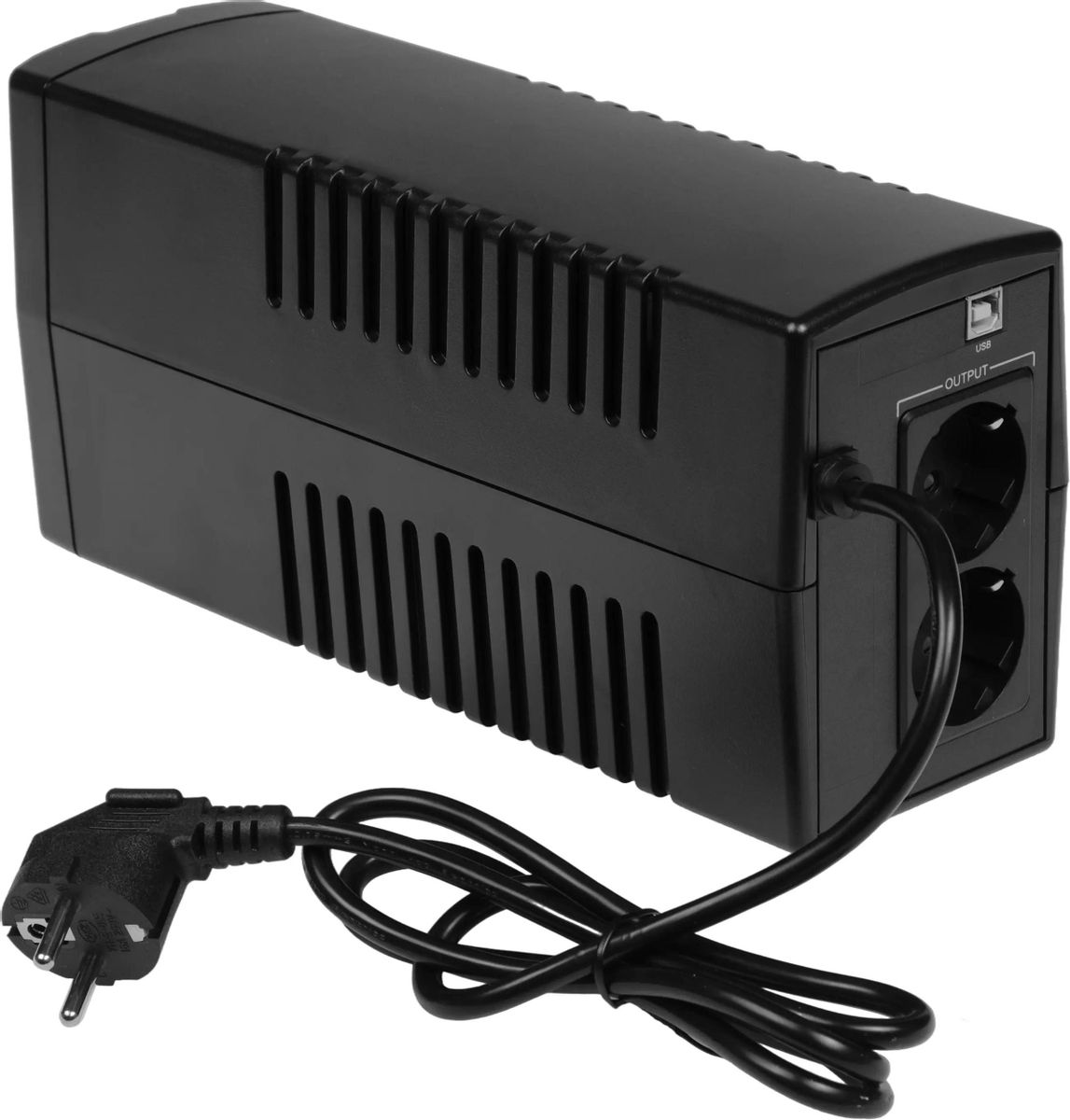 ИБП ИМПУЛЬС ЮНИОР СМАРТ 600, Интерактивная, 600 ВА / 360 Вт, Tower, SCHUKOx2, LED, USB