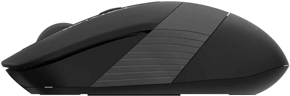 Мышь A4Tech Fstyler FG10 беспроводная, 2000dpi, USB, черно-серый