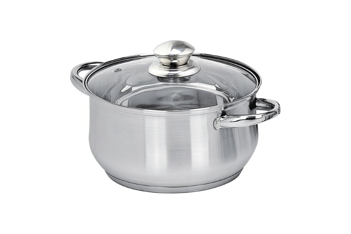 Кастрюля Appetite Greta <GS02603>, нержавеющая сталь, 6 л