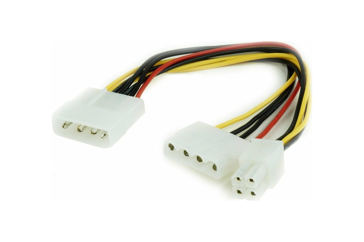 Разветвитель питания Molex->Molex + ATX 4pin CC-PSU-4 Gembird