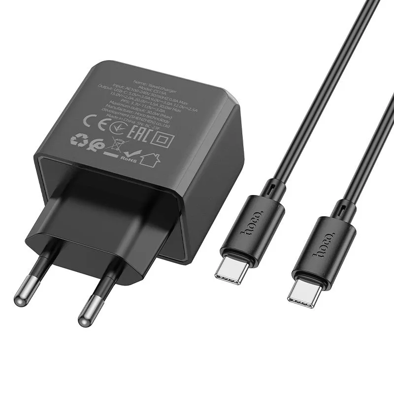 СЗУ HOCO CS15A 30W черный