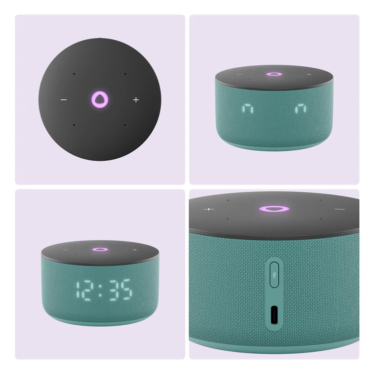 Умная колонка Яндекс.Станция Мини 3, Бирюзовый <YNDX-00027TRQ>