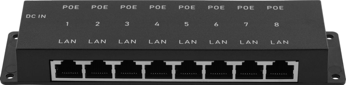 Инжектор POE Osnovo Midspan-8/P