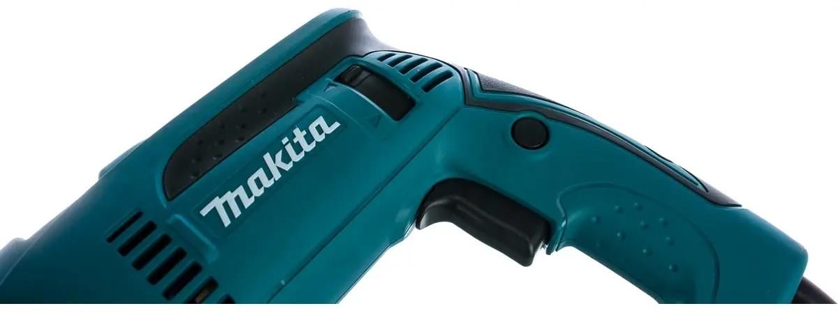 Ударная дрель Makita HP1640, 680 Вт синий/черный