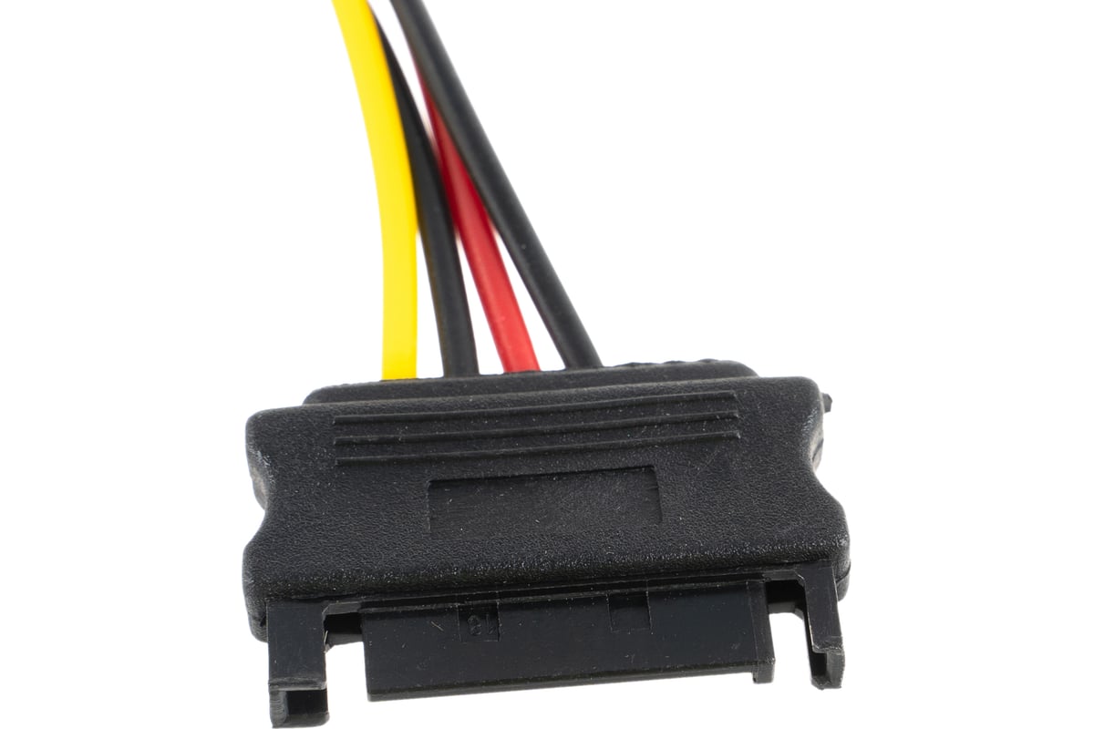 Кабель SATA  15см 15pin/molex 4pin CC-SATA-PS-M Cablexpert