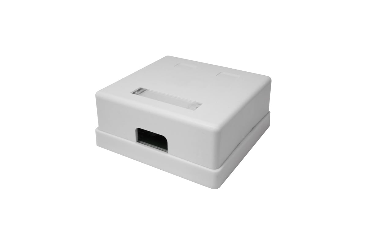 Компьютерная розетка 8P8C (RJ-45), UTP, Cat.5e, 2 порта <10-0309>