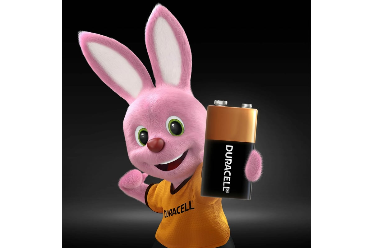 Батарейки Duracell 6LR61-1BL /6LF22-1BL(10)