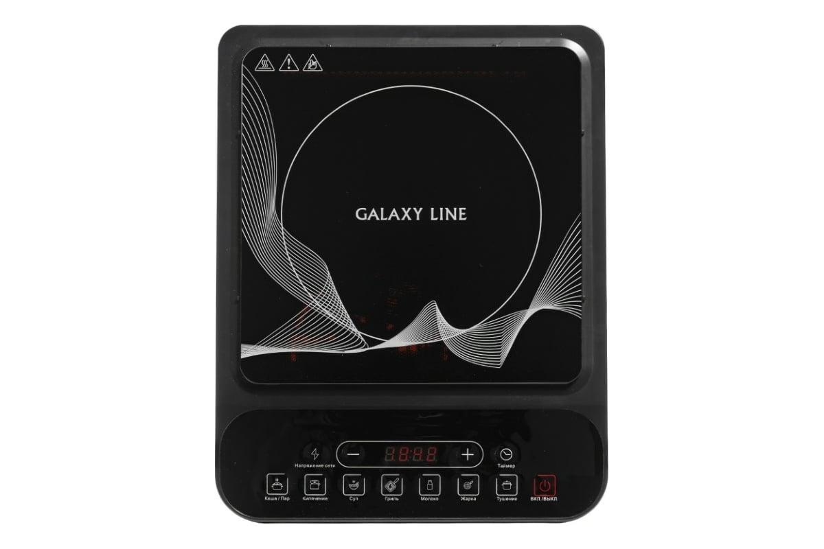 Плита электрич. индукционная Galaxy LINE GL-3060, чернывй