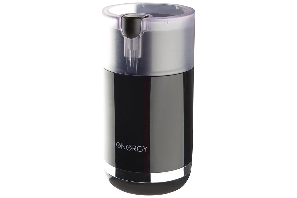 Кофемолка Energy EN-114, цвет: черный, 150 Вт