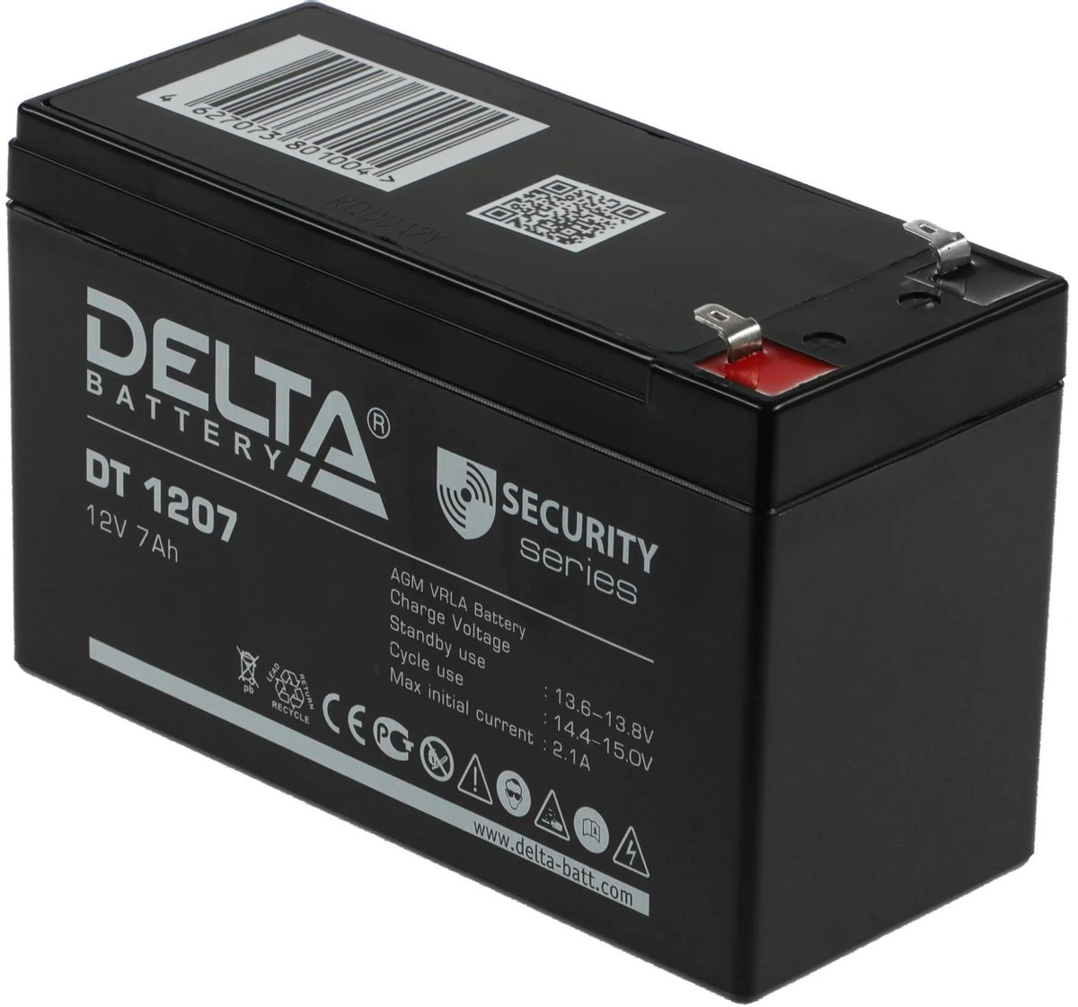 Аккумулятор Delta DT 1207 (12V 7Ah)