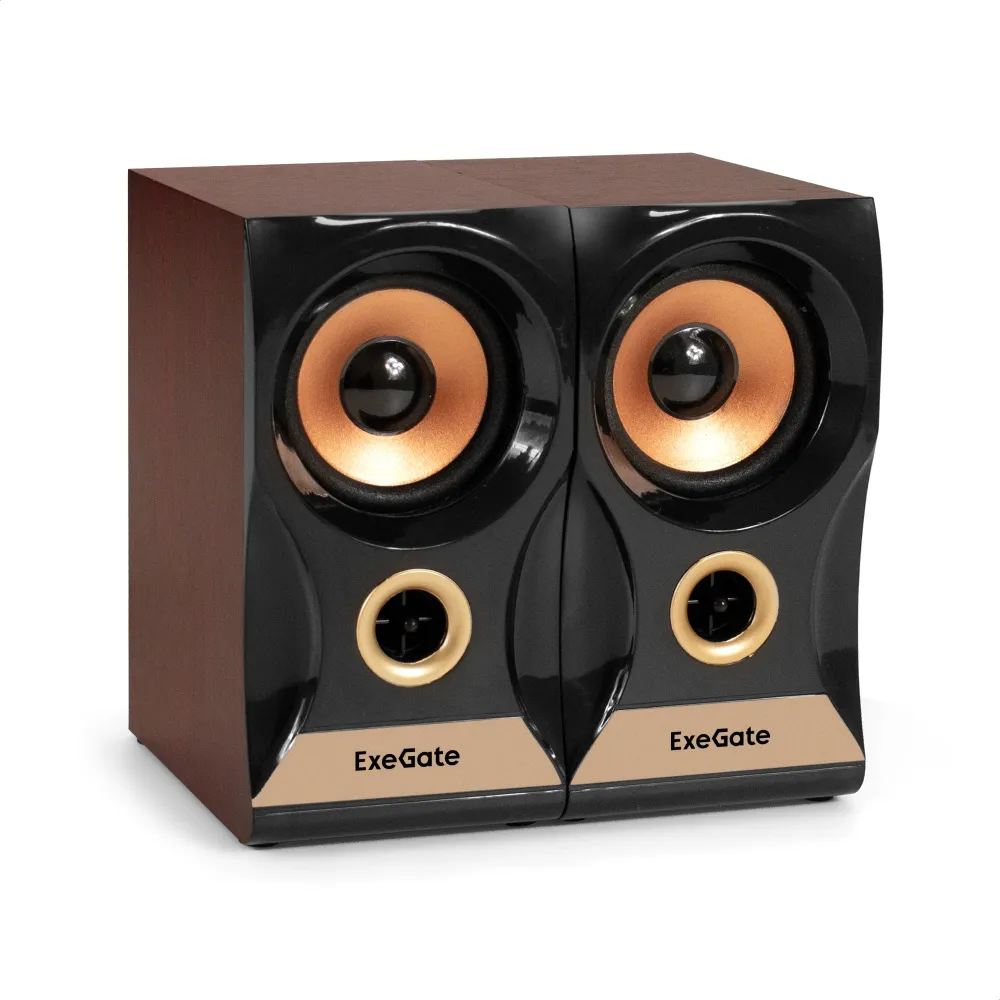 Акустическая система 2.0 ExeGate Maestro SPS-590 (Активная, питание 220В, 2х3Вт, 30-18000Гц, цвет те