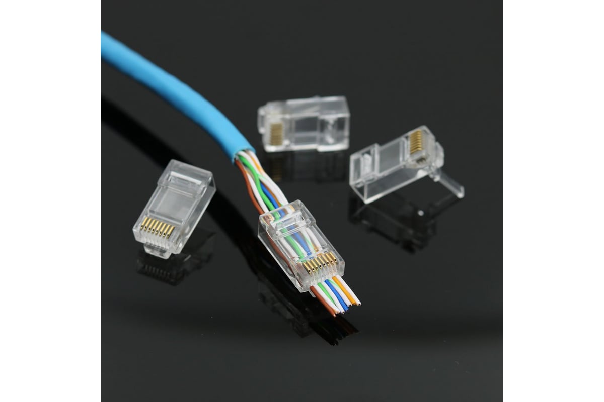 Коннектор Cablexpert LC-PTU-01/100 (100 шт)