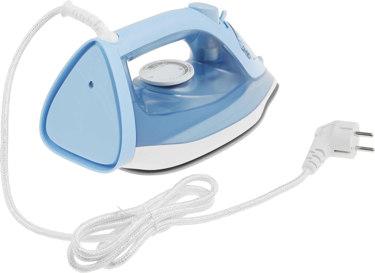 Утюг Philips DST3020/20, голубой, 2200 Вт, пар 35 г/мин, паровой удар 160 г/мин